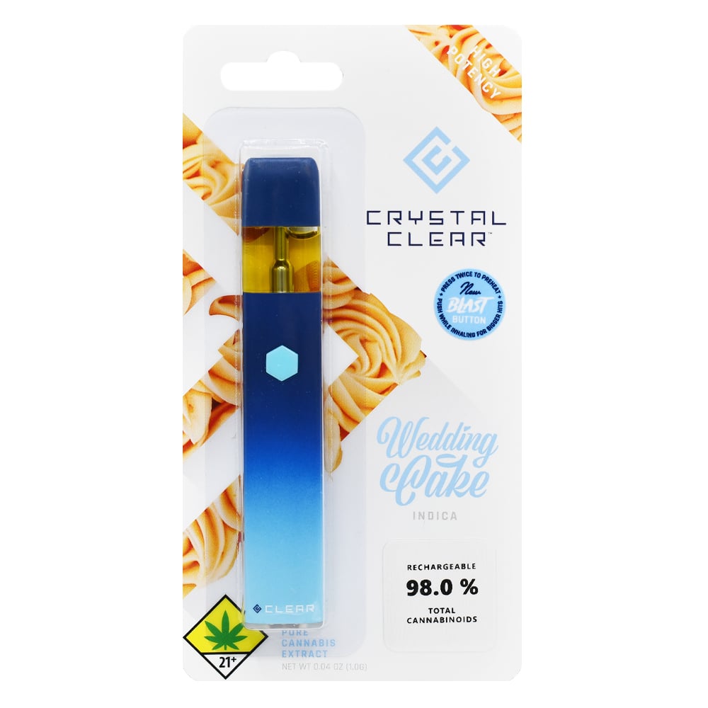 CRDP×DGNリキッド 1ml Wedding Cake Wedding Cake (1G) | Crystal Clear | Distillate Disposable