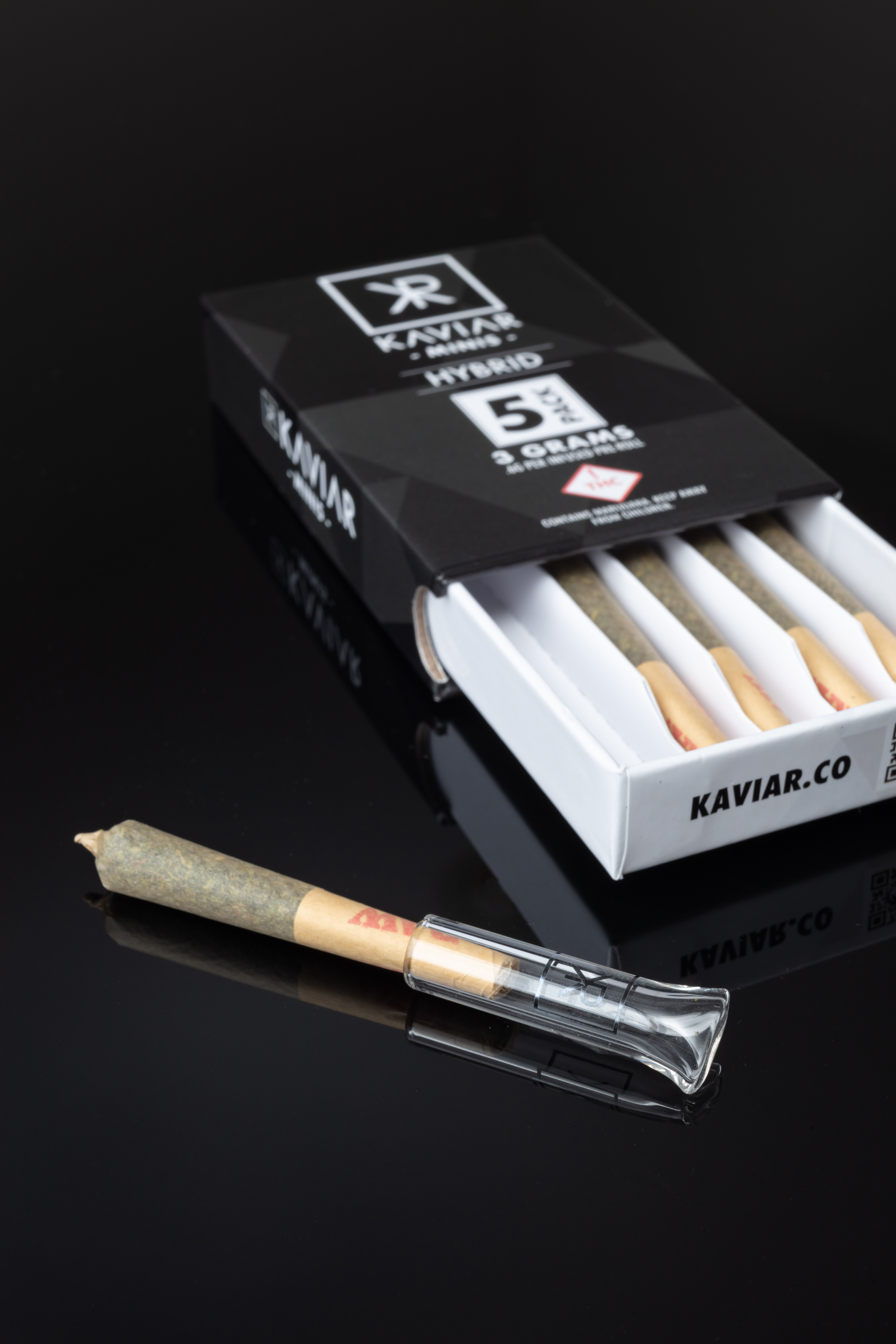 Kaviar Gold Infused Pre-Roll Minis (H) 3g
