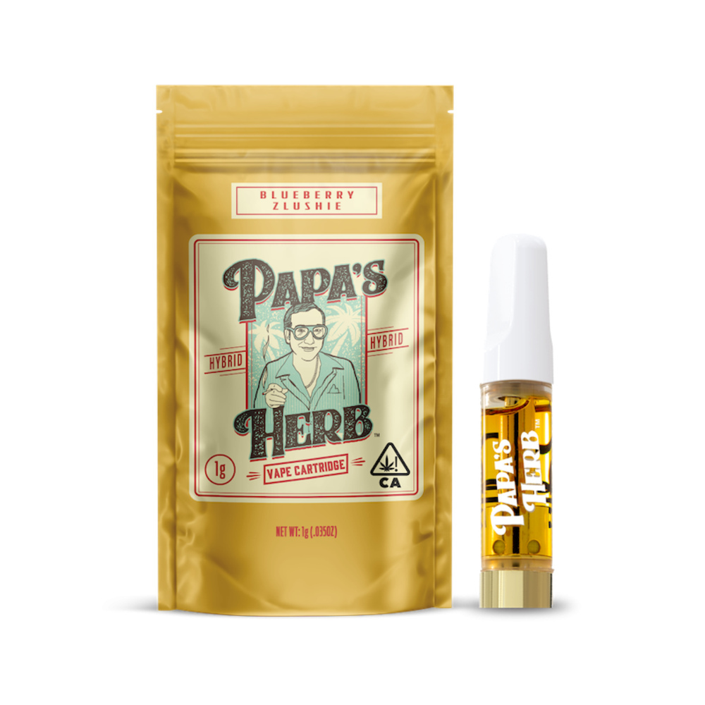 Papas Herb Blueberry Zlushie Cartridge
