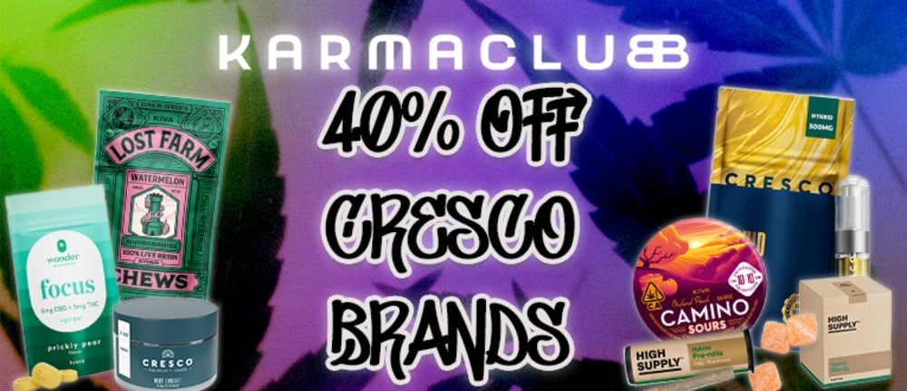 40% Off Cresco Brands special