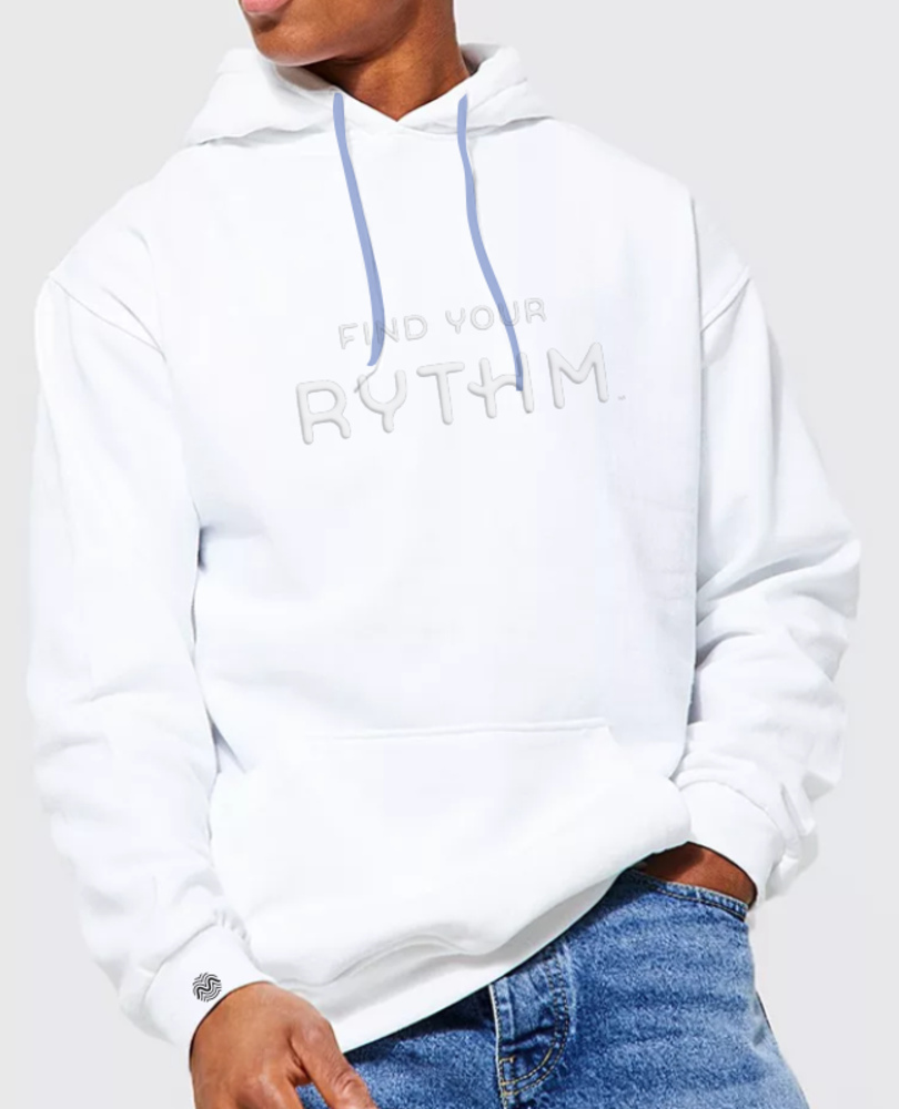 Puff Hoodie White
