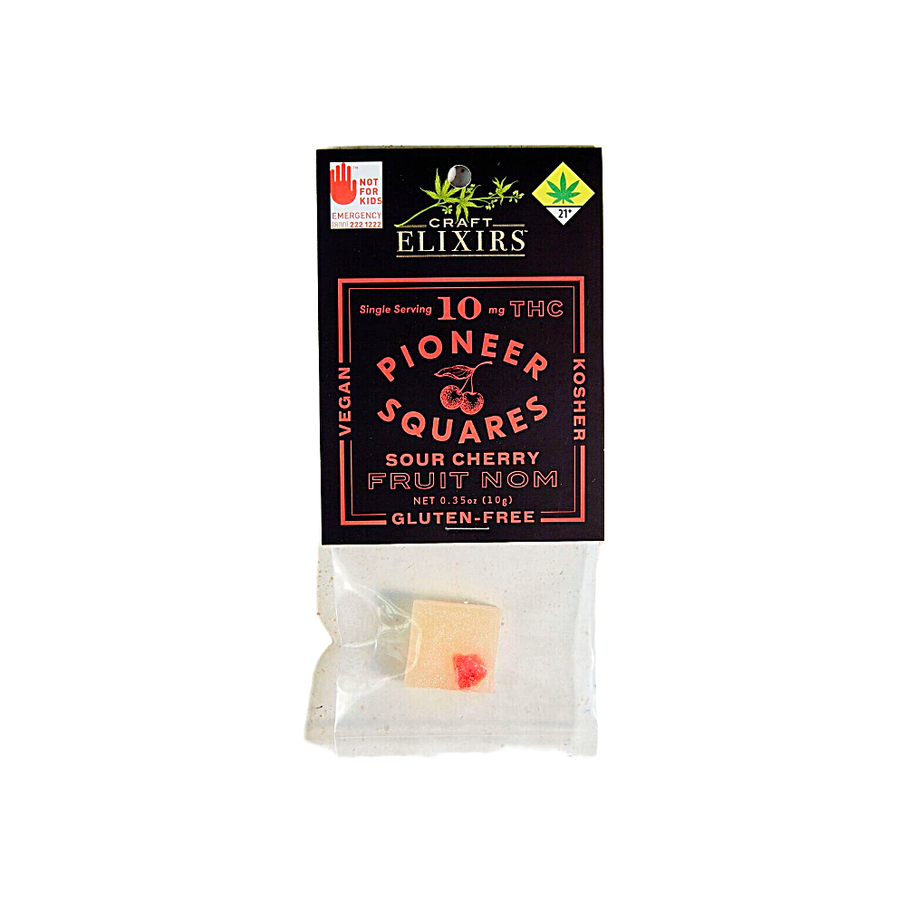 Shop Gummies Sour Cherry [Single] (10mg THC) | Dockside Cannabis