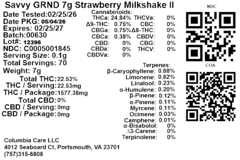 product card