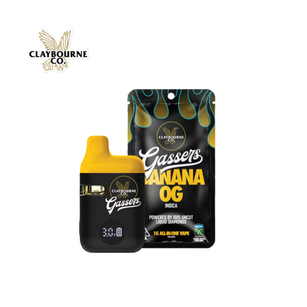 BANANA OG 1G LIQUID DIAMONDS GASSERS ALL IN ONE