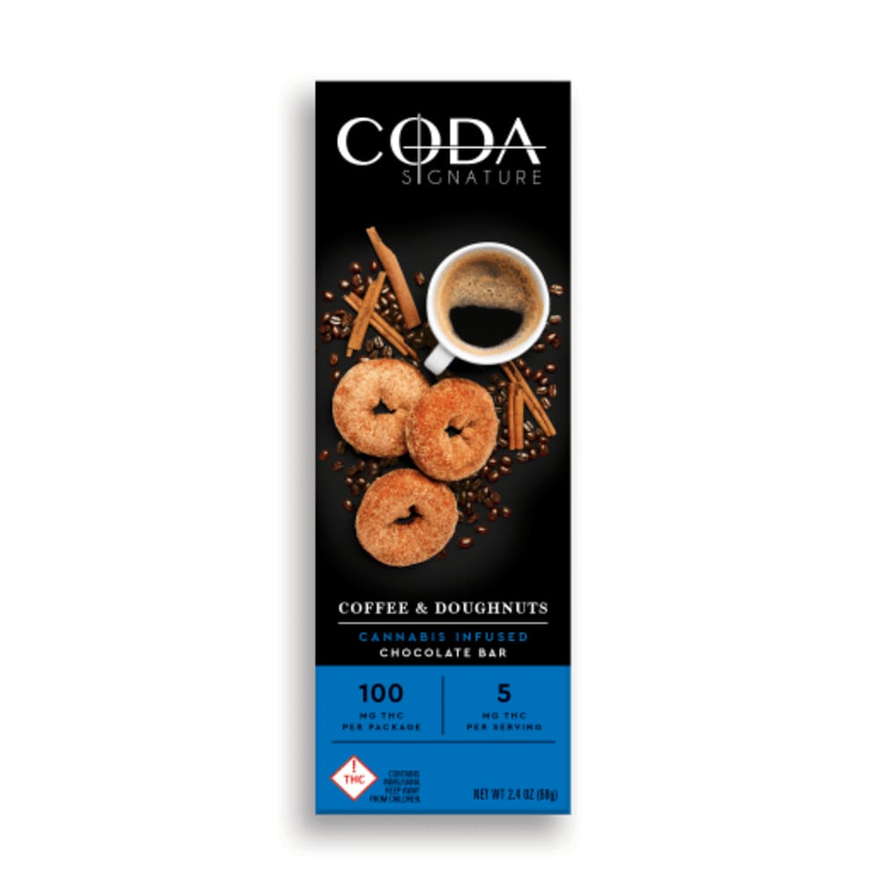 Coffee & Doughnuts [20pk] (100mg THC)