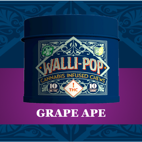 Walli - Pop - Grape Ape - Gummies - 100mg - 10pk