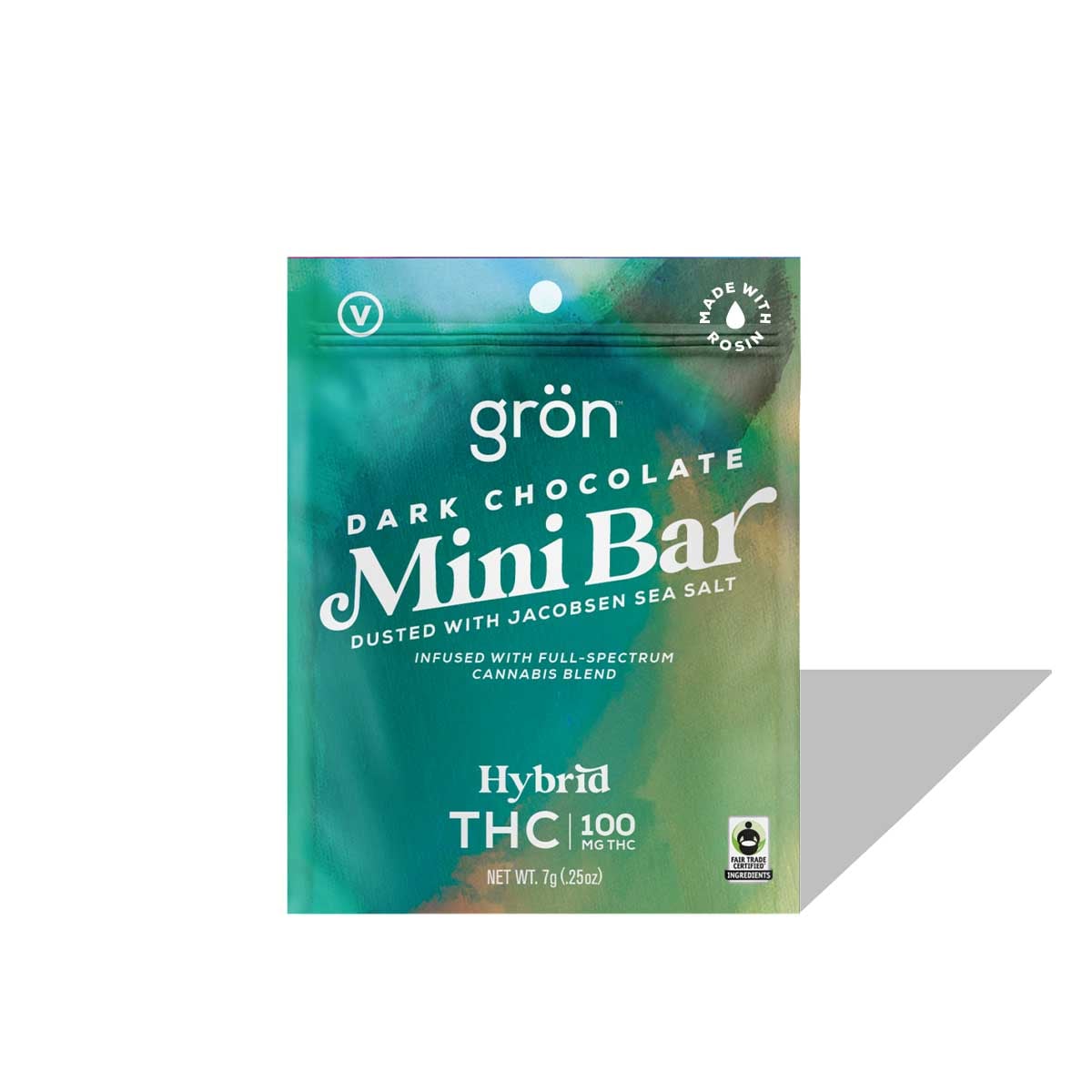 THC Dark Chocolate - Indica (100mg)