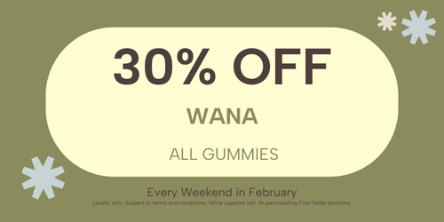 Wana | 30% off special