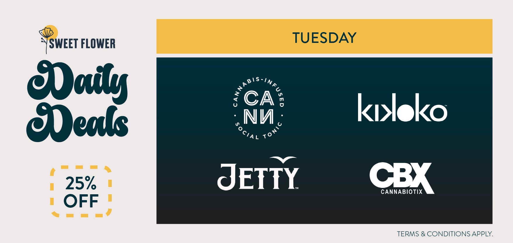 Tuesday - Daily Deal special