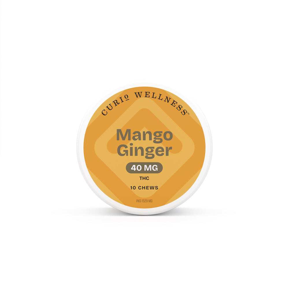 Mango Ginger Chews | 400mg | 10pk
