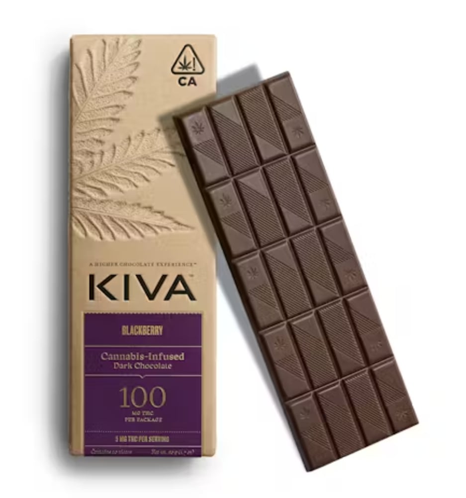 Blackberry Dark Chocolate (100mg THC)