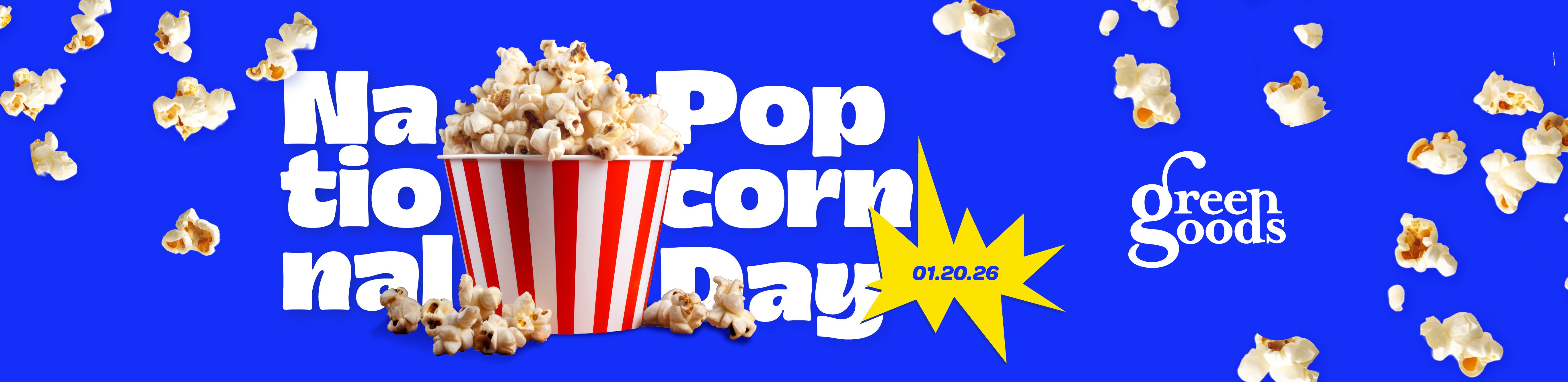 Don't Wait Around! You Don't Want To Miss Out On Delicious Pop Corn Today Only!