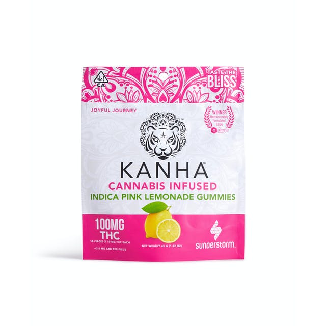 Pink Lemonade - Indica [10pk] (100mg)