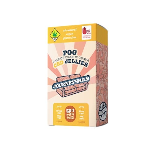 50:1 POG Jellies [10pk] (500mg CBD/10mg THC)