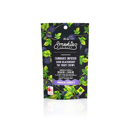 Sour Blackberry - Indica [10pk] (100mg)