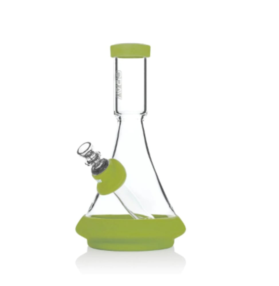 GRAV® Accessory Set for Deco Water Pipe in Silicone - Avocado Green