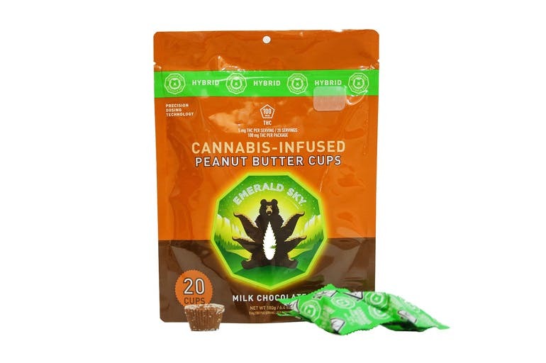 Peanut Butter Cups - Hybrid (100mg)