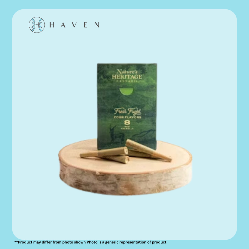 4g 4 Strain Flight Pack (PRx8) | Nature's Heritage