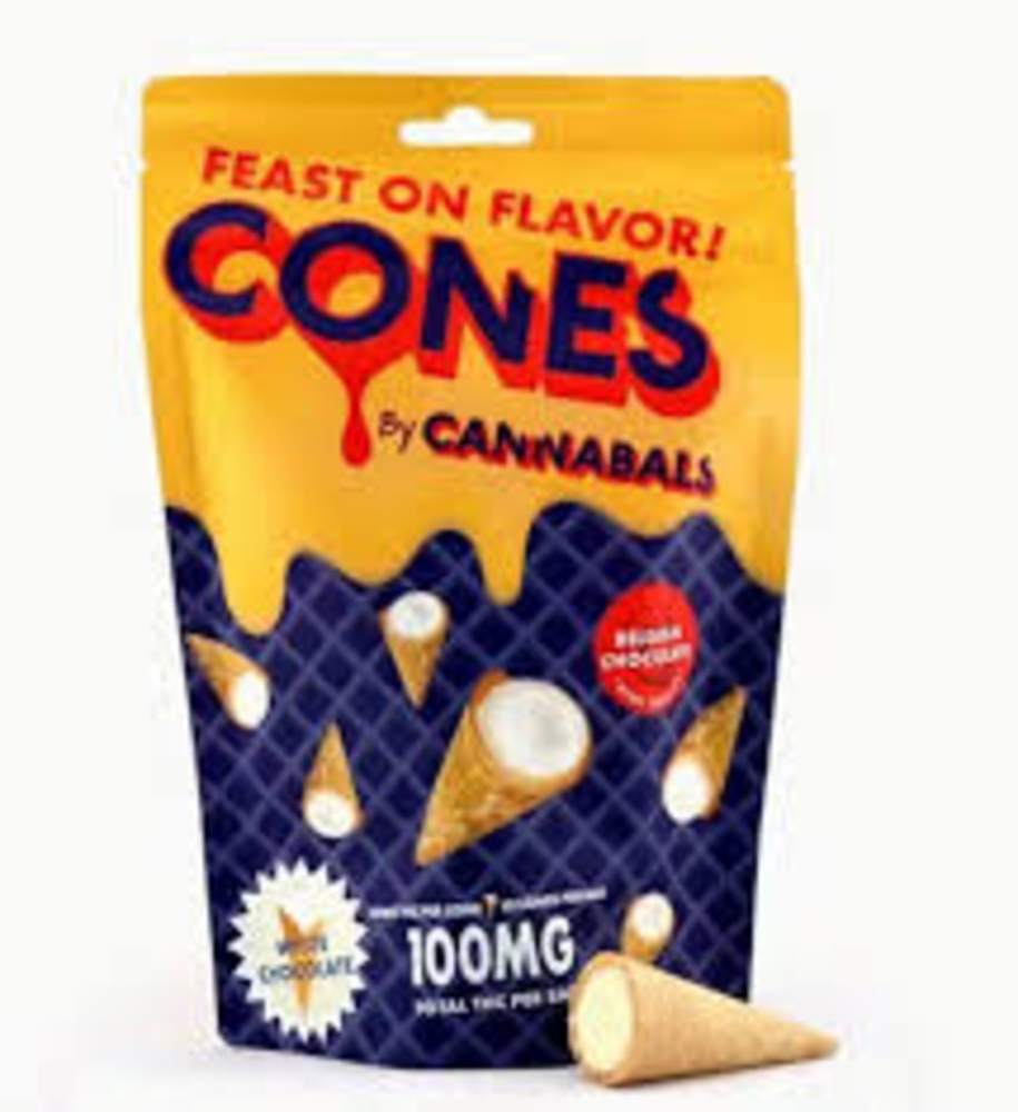 White Chocolate Cones
