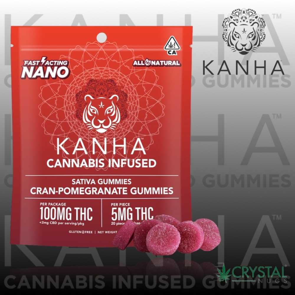 Cran-Pomegranate Punch - Sativa [20pk] (100mg)