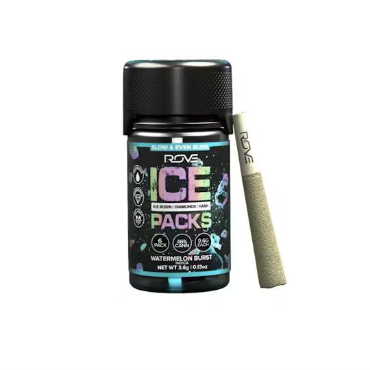 Watermelon Burst - Infused Ice Packs (Rosin, Hash, and Diamonds) [6x 0.6g]