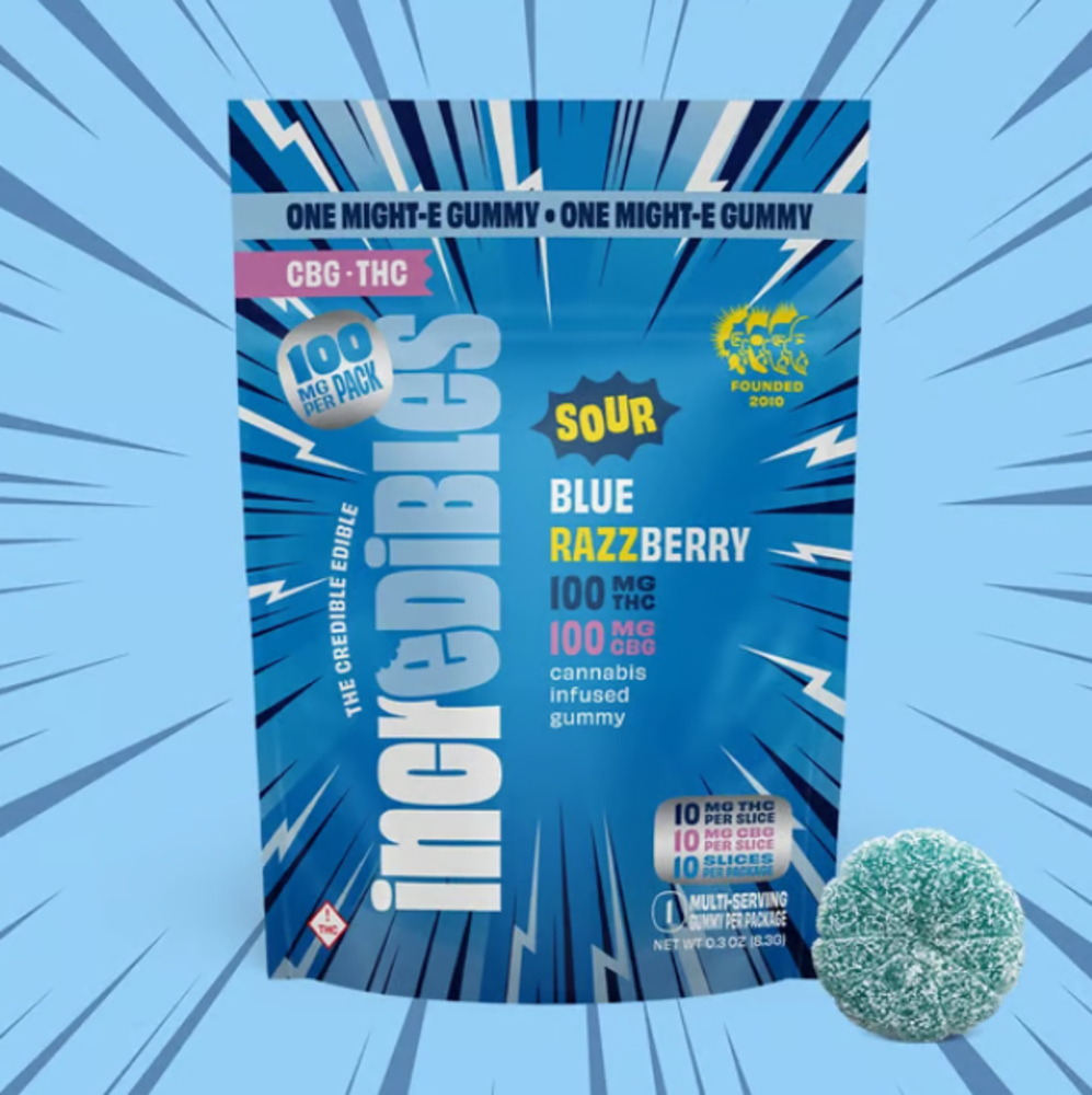 Might-E 1:1 Sour Blue Razzberry + CBG