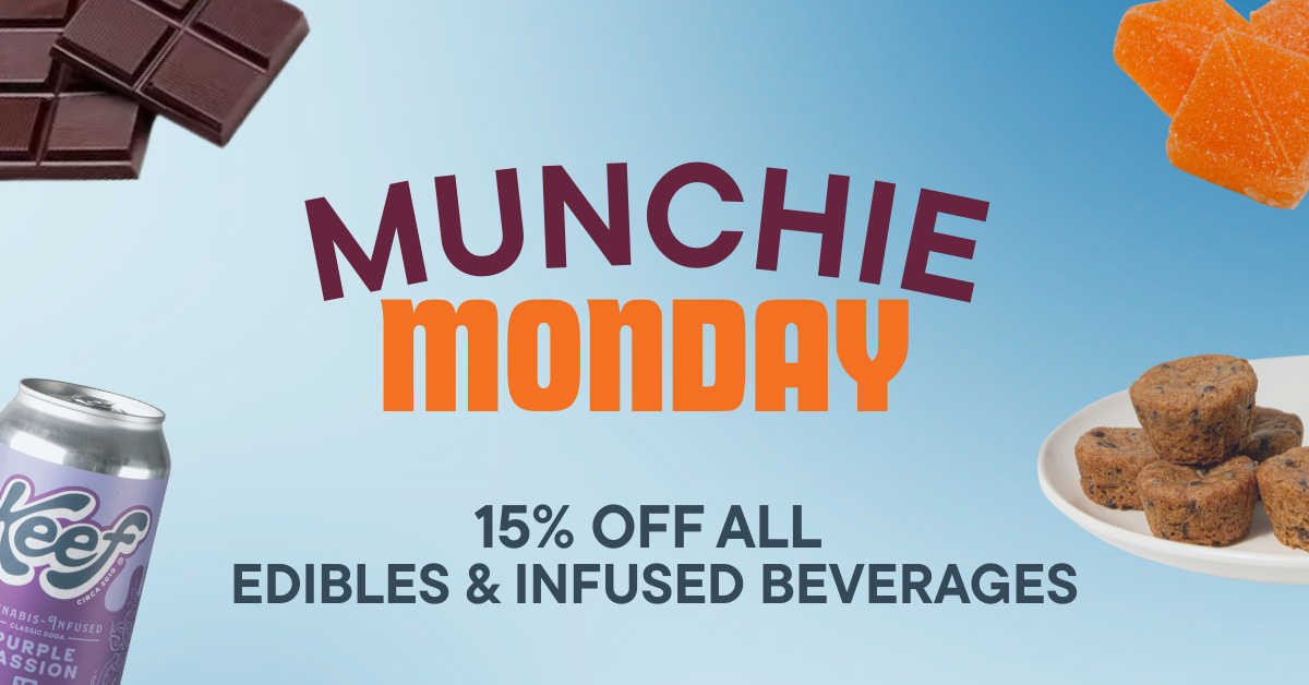 15% Off all Edibles & Infused Beverages special