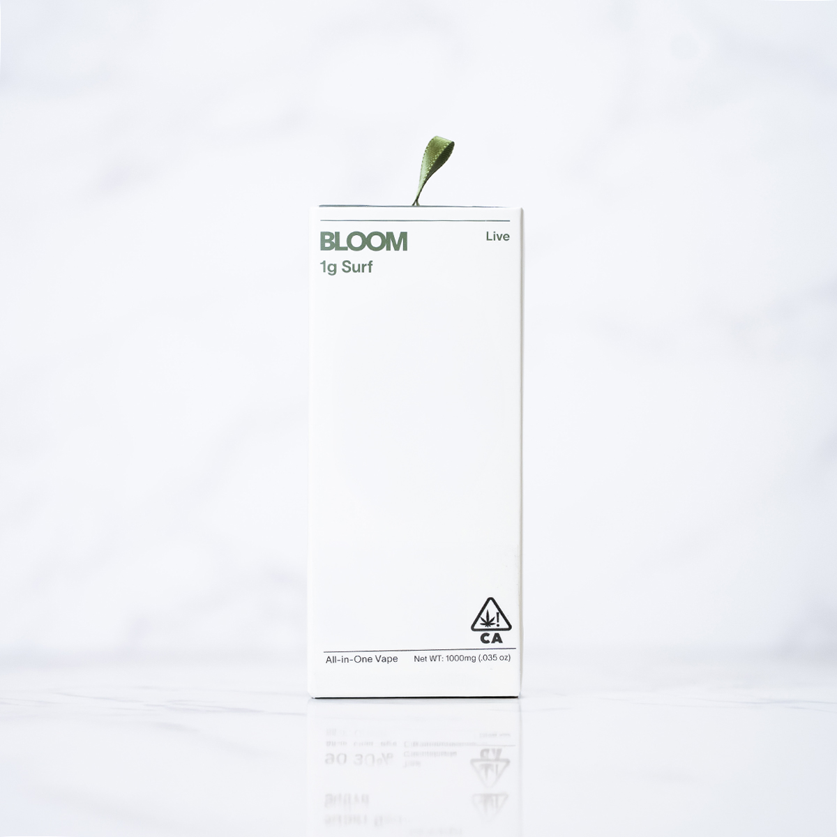 BLOOM - SLURRICANE - 'LIVE RESIN' 510 THREAD VAPE CART - INDICA - [1G]