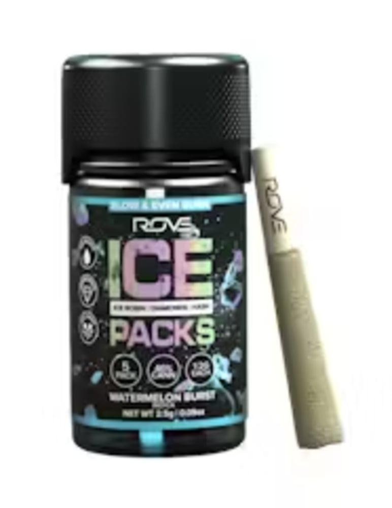 Watermelon Burst - Infused Ice Packs (Rosin, Hash, and Diamonds) [6x 0.6g]