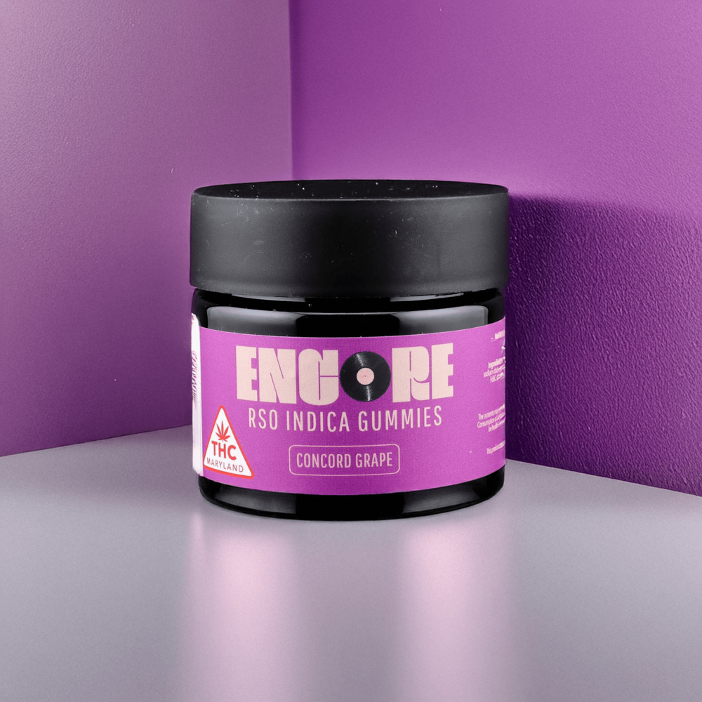 Grape RSO Indica Gummy 100mg 10-pack