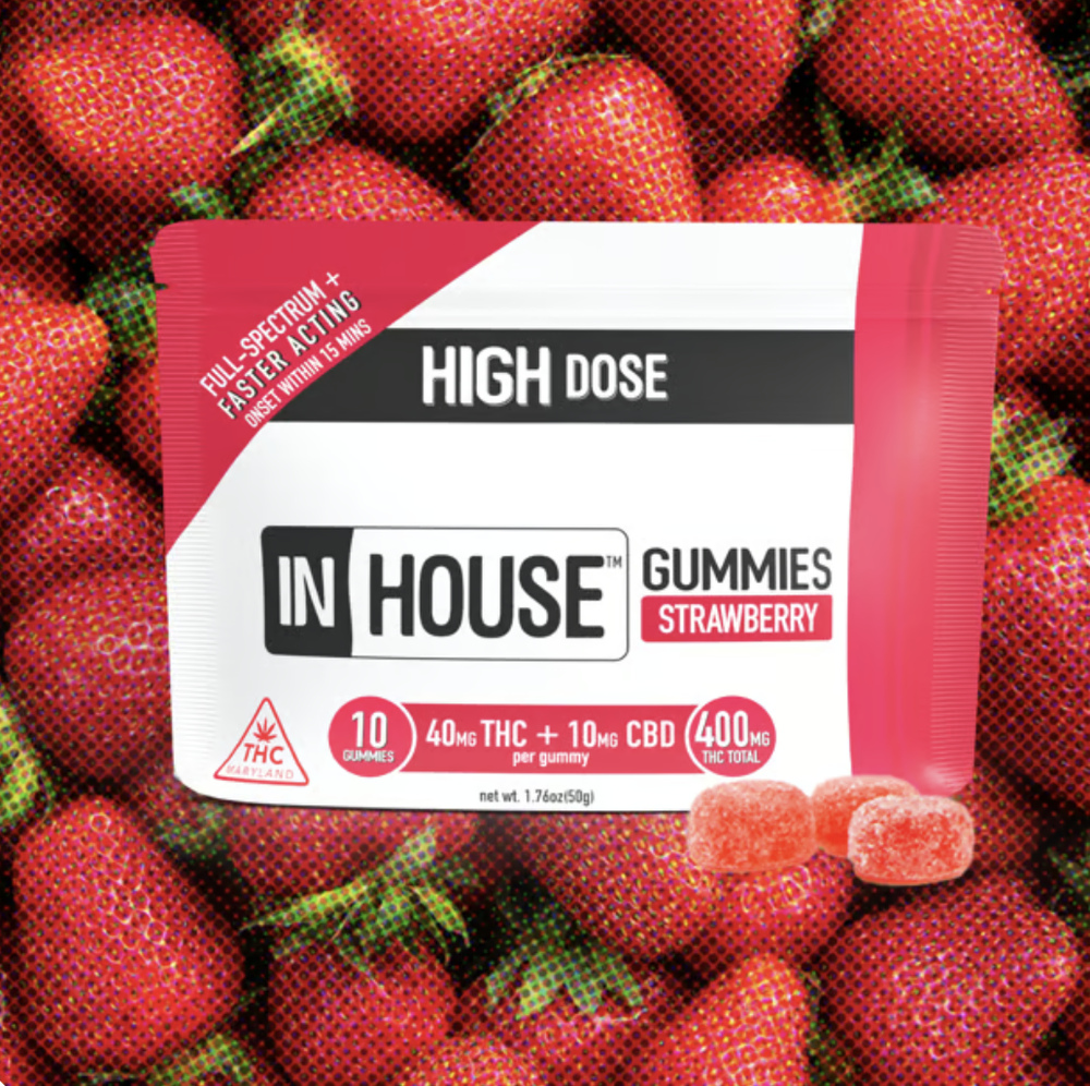 4:1 Strawberry [10pk] (400mg THC/100mg CBD) High Dose