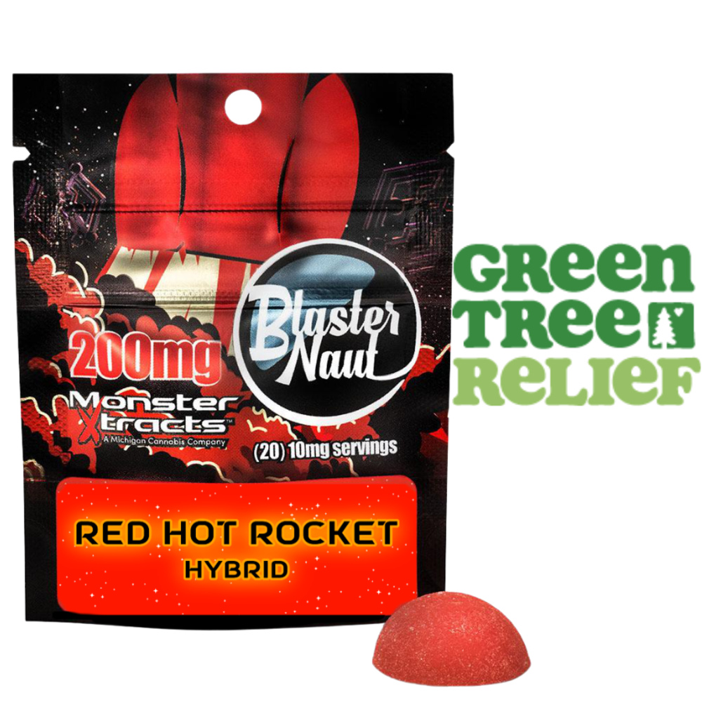 Shop Red Hot Rocket (200mg) | Green Tree Relief - Coldwater