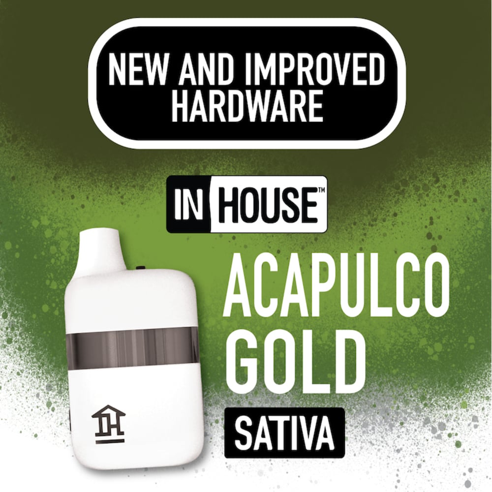 Shop In House - Acapulco Gold Disposable Vape (1g) | Fine Fettle