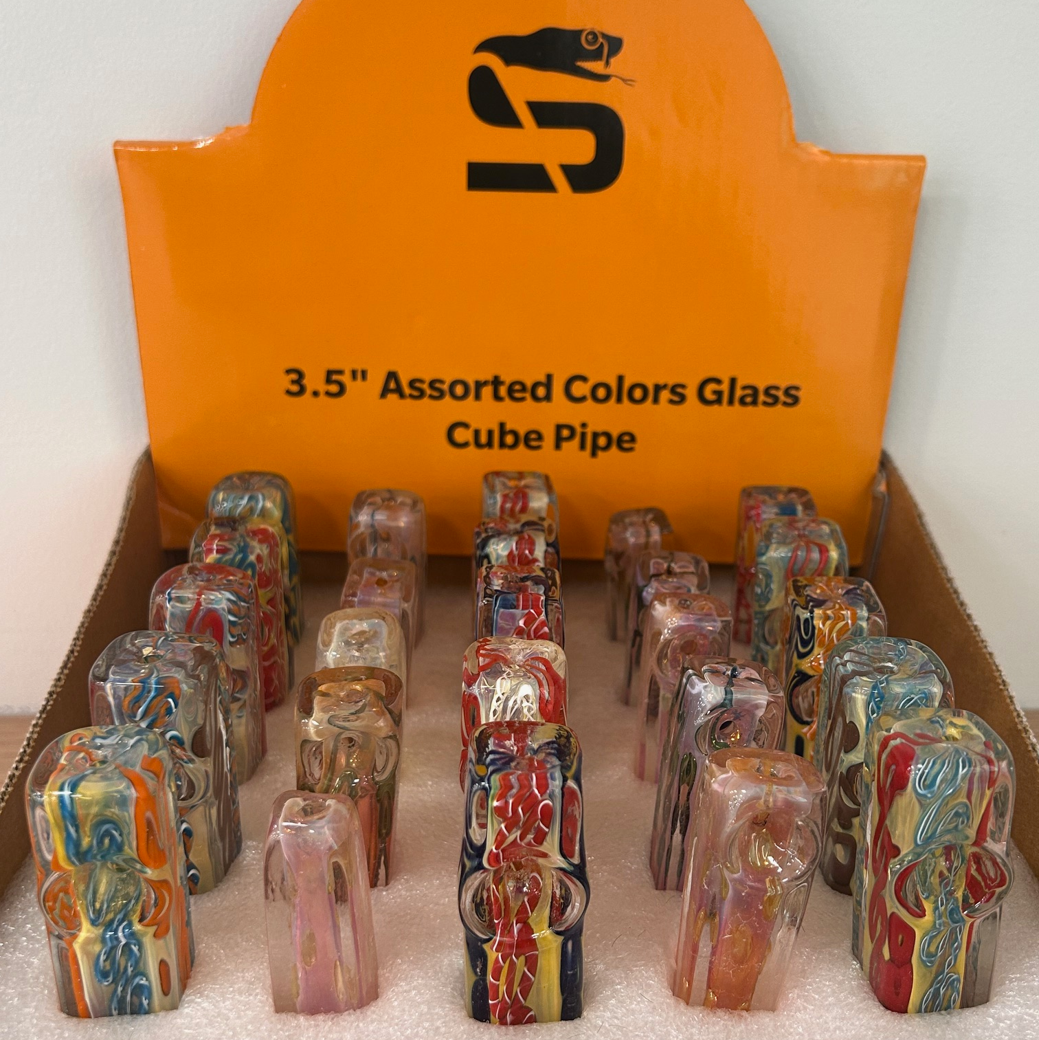 3.5" SirEEL Assorted Cube Pipes