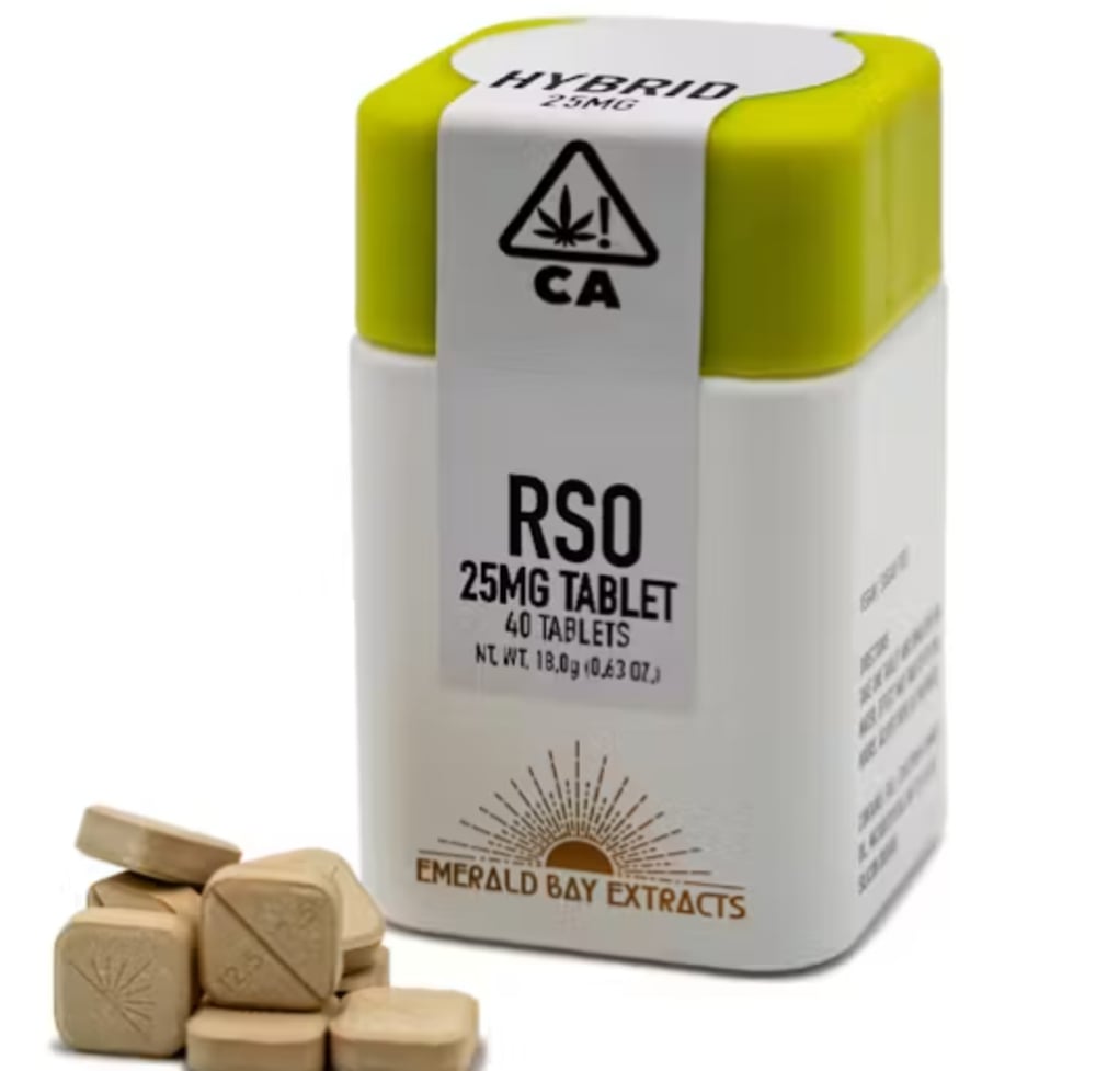 Government Oasis RSO Tablet (40 tablets, 25mg tablet)