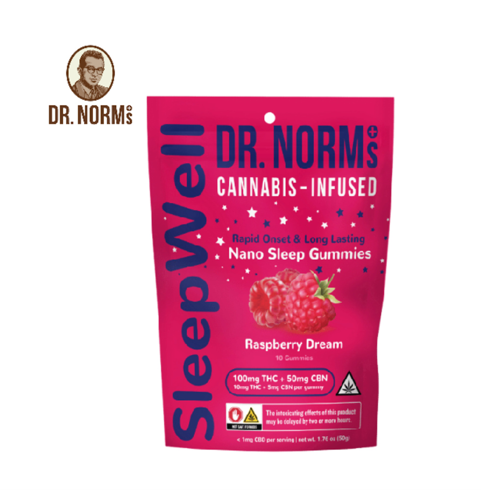 2:1 RASPBERRY DREAM SLEEPWELL 100MG GUMMIES