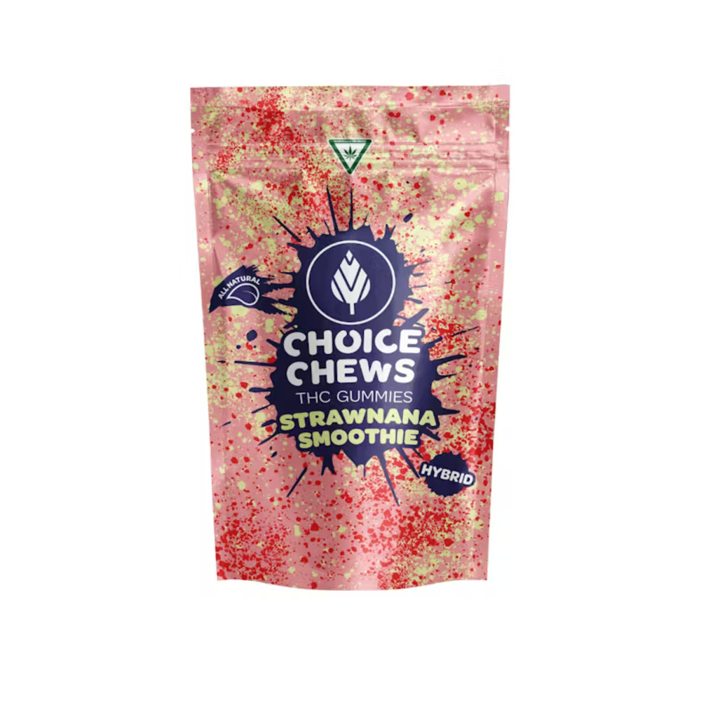 GUMMY - 100mg Strawnana Smoothie 