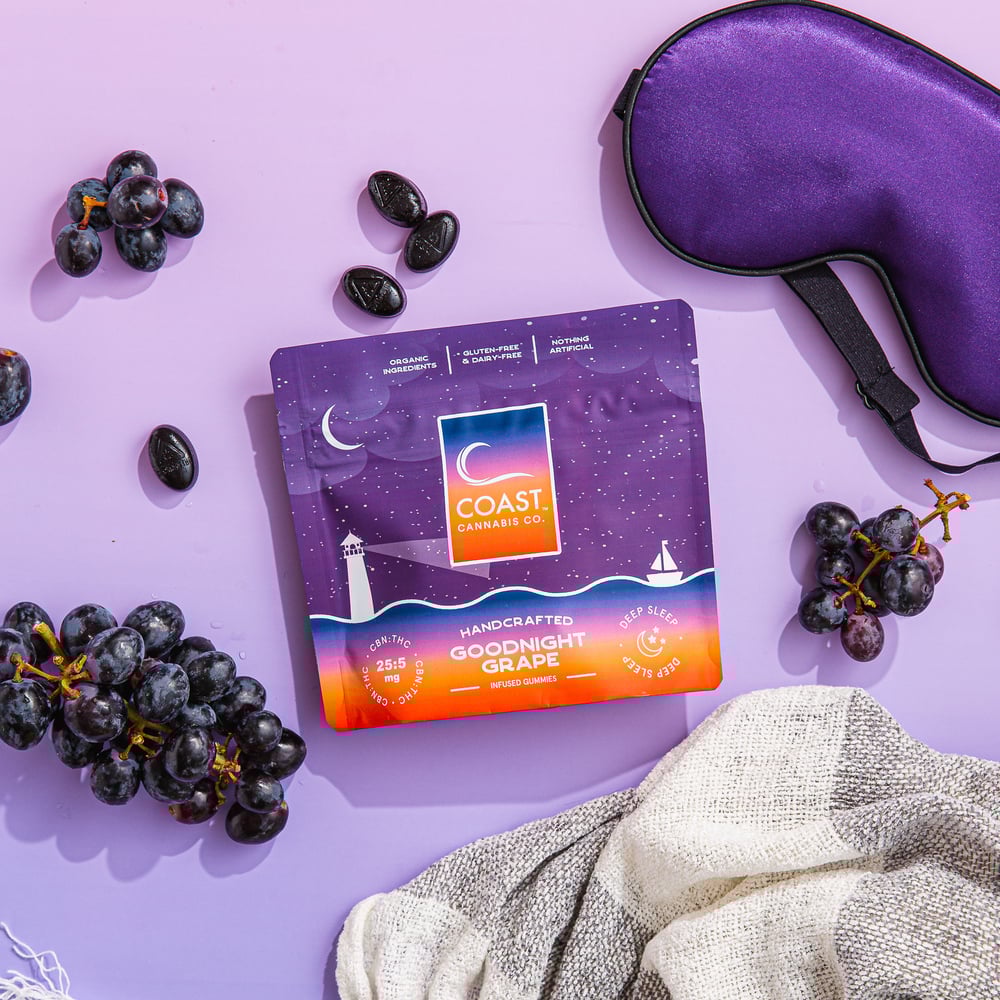 DEEP SLEEP I Goodnight Grape Gummies I 25:5 CBN:THC