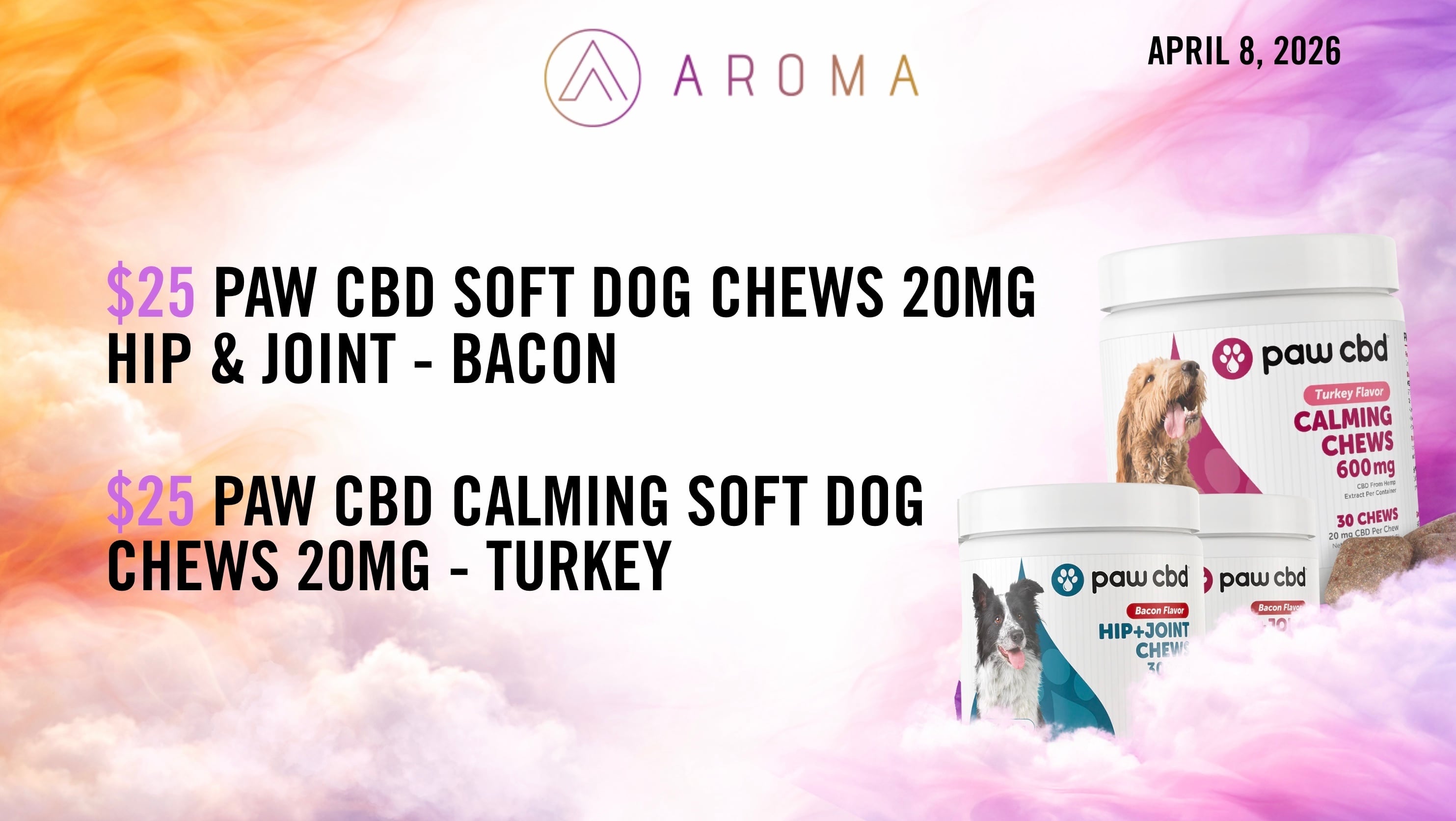 $25 Hip & Joint - Bacon 600mg special