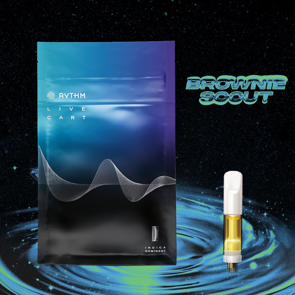 Rythm  Brownie Scout Live Resin Cartridge
