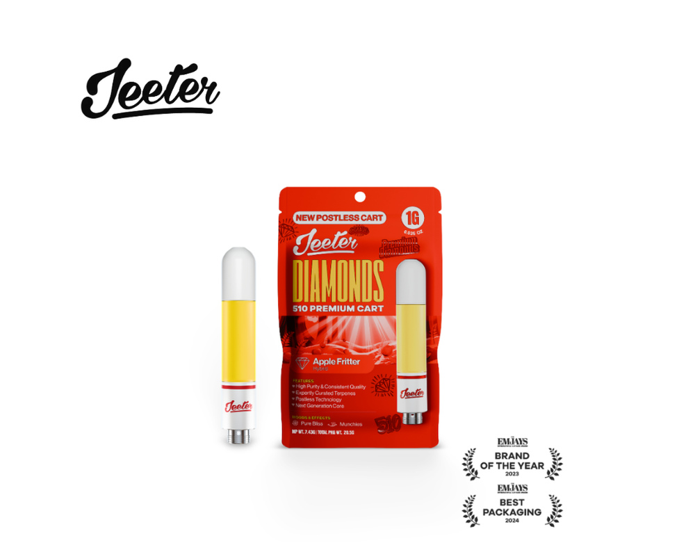 Apple Fritter 1g Diamonds Cartridge
