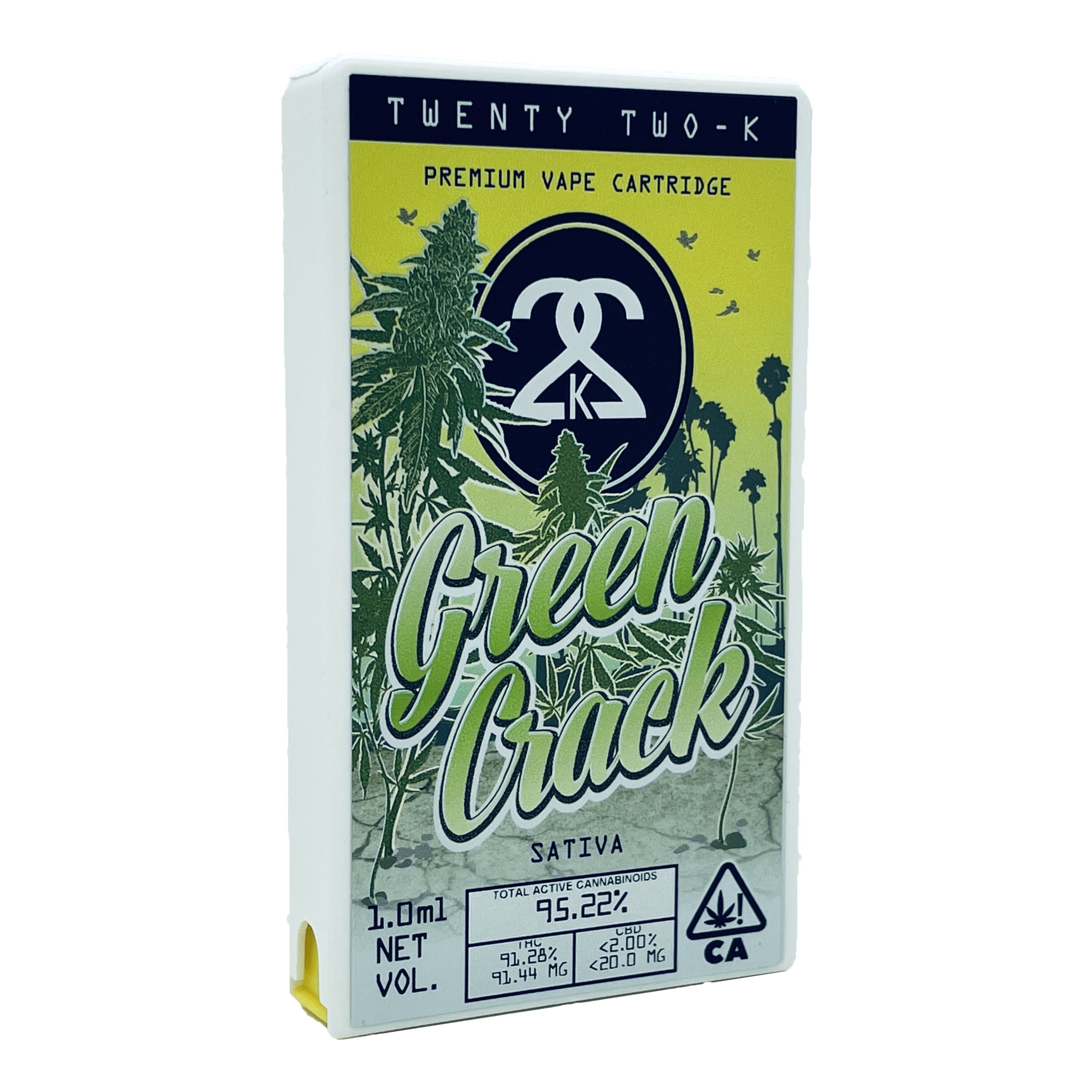 Green Crack | 22K | Premium Vape Cartridge