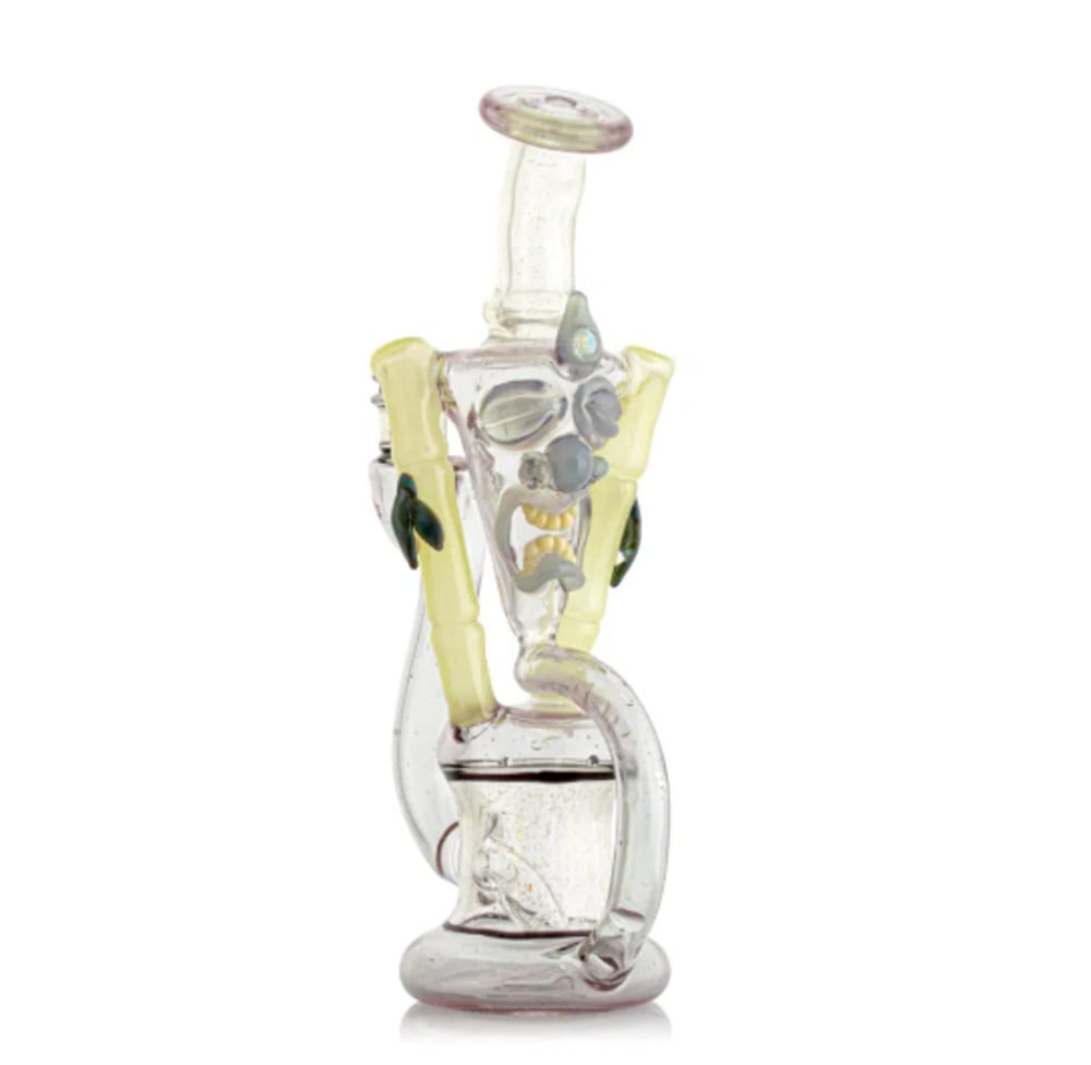 Tiki Recycler Bong