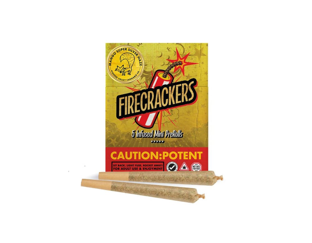 Firecrackers - Mango - Infused Preroll - 5pk  3.5g