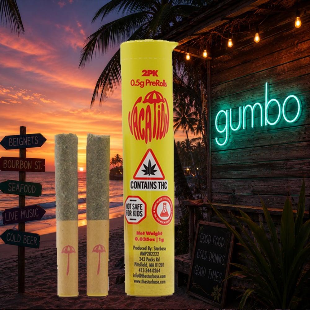 Vacation - Gumbo Pre-Roll 0.5g 2pk (1g) product photo