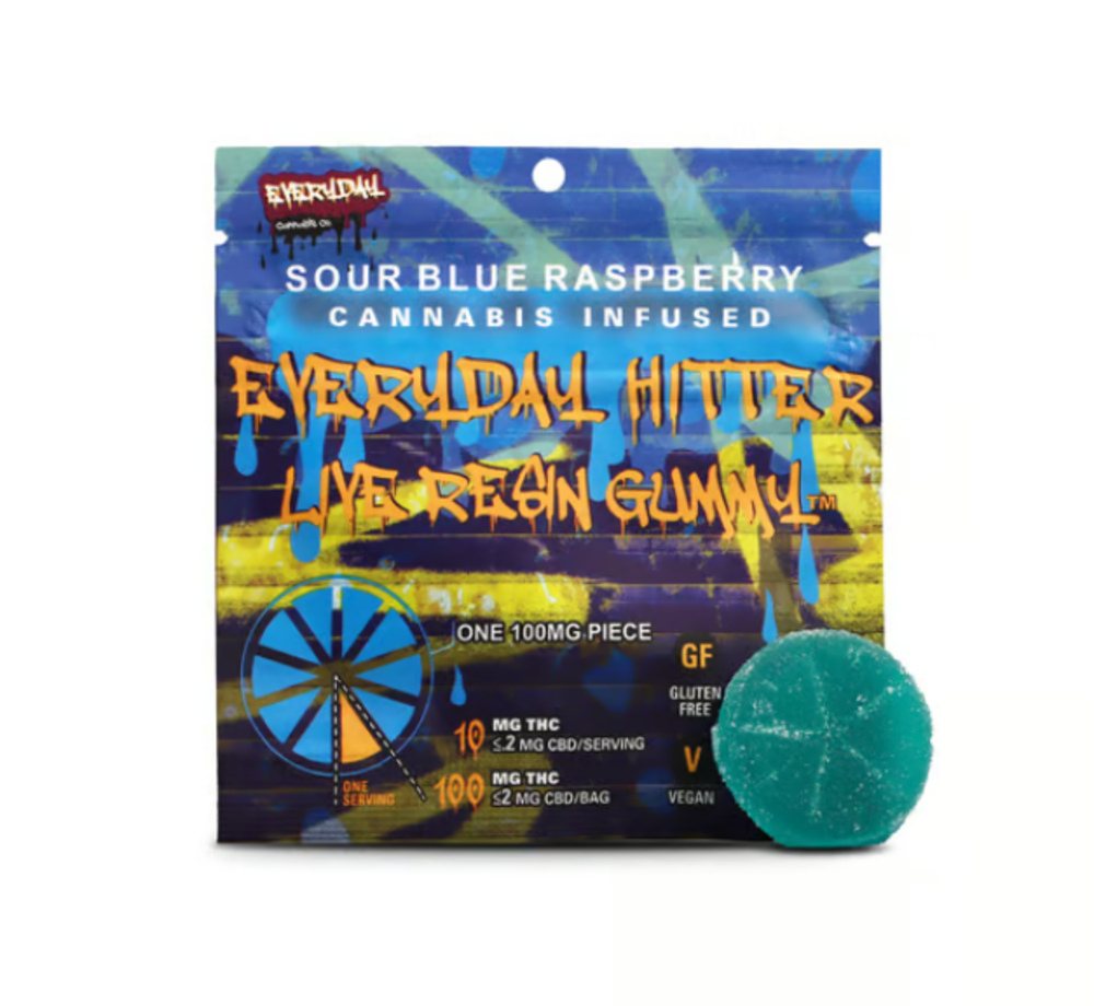 Sour Blue Raspberry [1pk] (100mg)