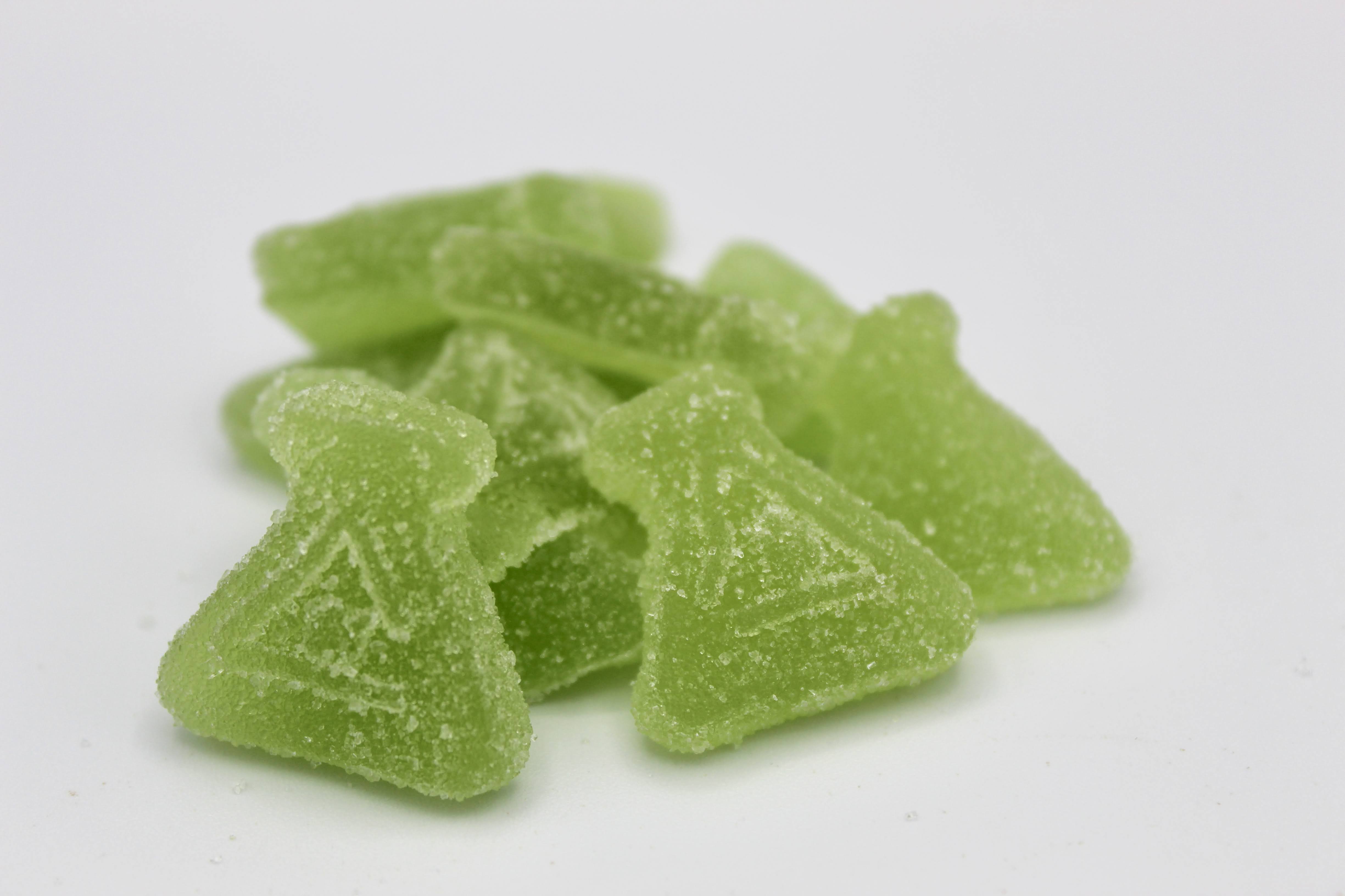 (10) 10mg Distillate #0912 Pepino Melon Fast Acting Fruit Chews