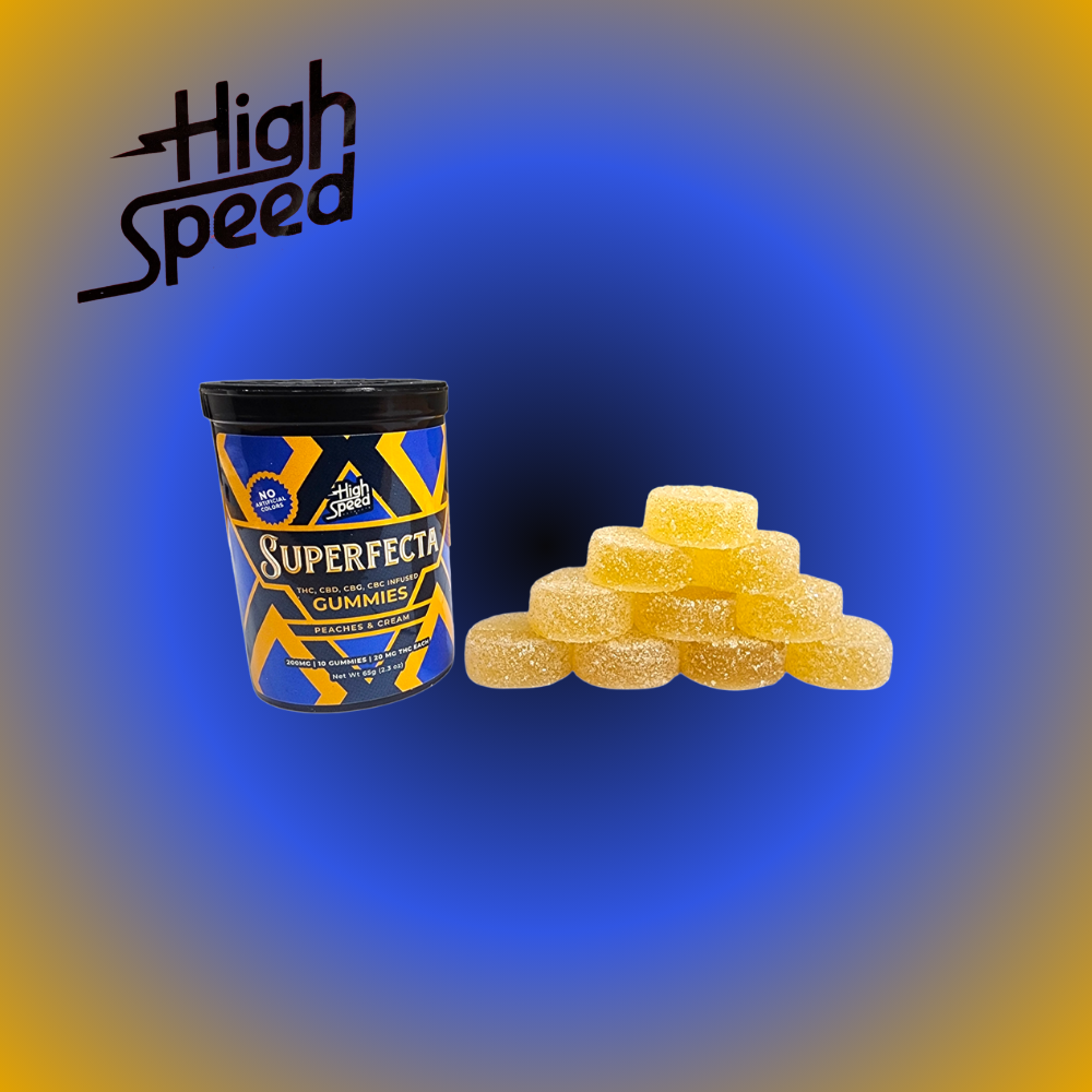 2:1:1:1 Superfecta [10pk] (50mg CBD/100mg THC/50mg CBG/50mg CBC)