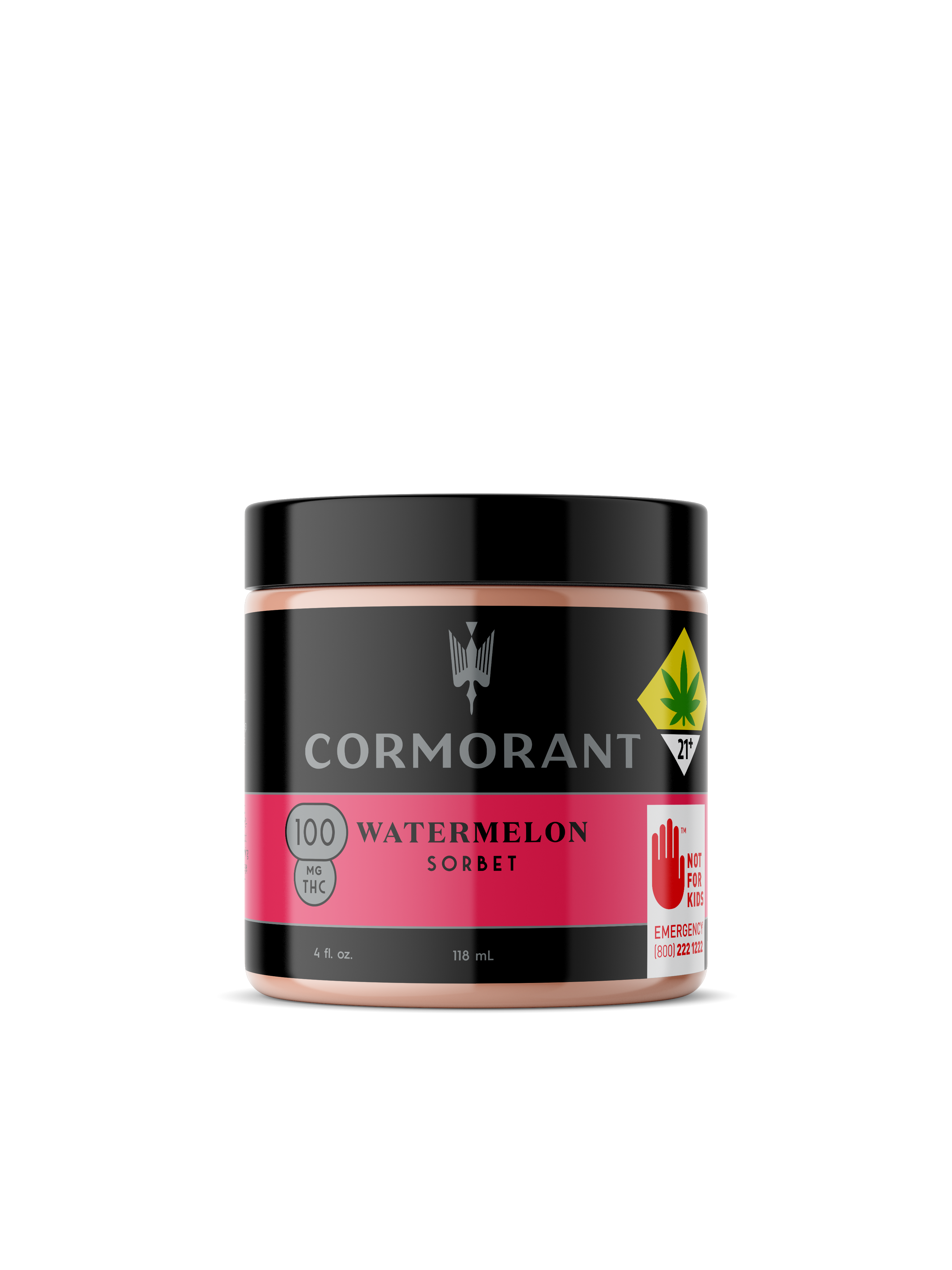 Watermelon Sorbet [4oz] (100mg THC)