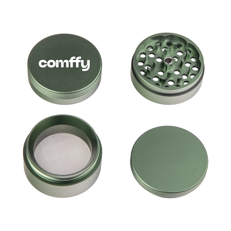 Comffy - 56mm Aluminum 4 pc. Grinder